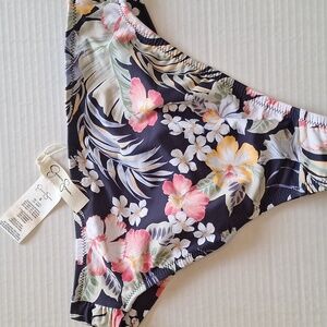 Jessica Simpson Floral Navy Blue S Small